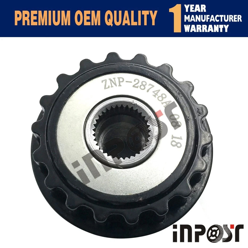 Alternator Gear Clutch Pulley for Volvo S80 V70 XC60 XC70 XC90 (2000–2016)