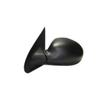 Replacement Black Textured Driver Side Power Door Mirror w/o Heated Glass