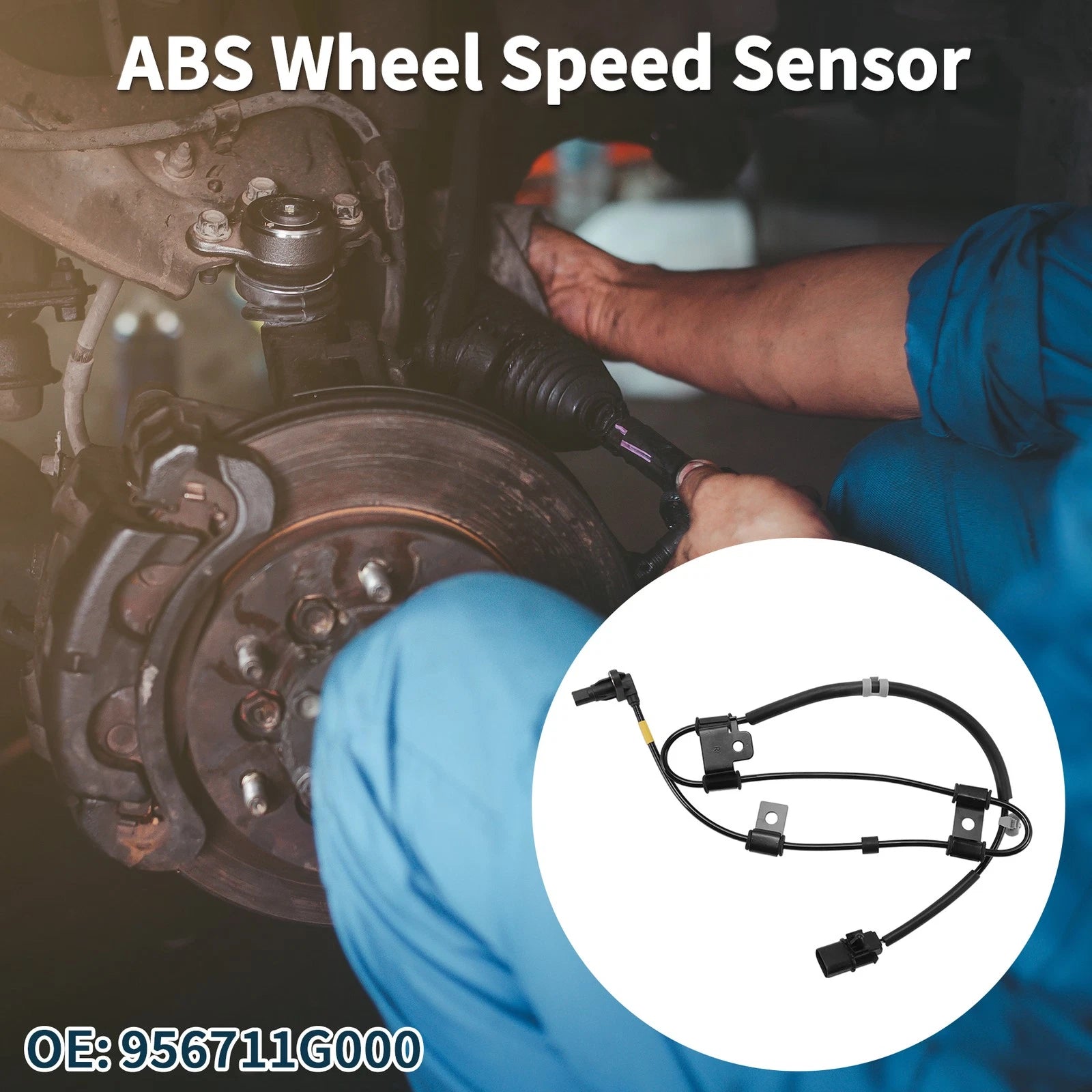 ABS Wheel Speed Sensor No. 956711G000 for Kia Rio (2006–2007)