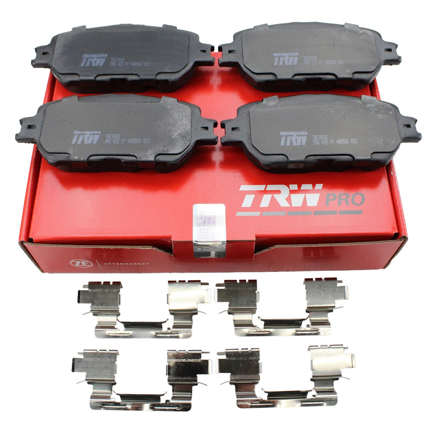 TRW Pro Front Ceramic Brake Pads with Clips for Lexus GS300 IS250 (1998–2019)