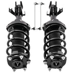 Front Struts w/ Coil Spring Assembly Sway Bars Kit for Acura RDX (2007–2012)