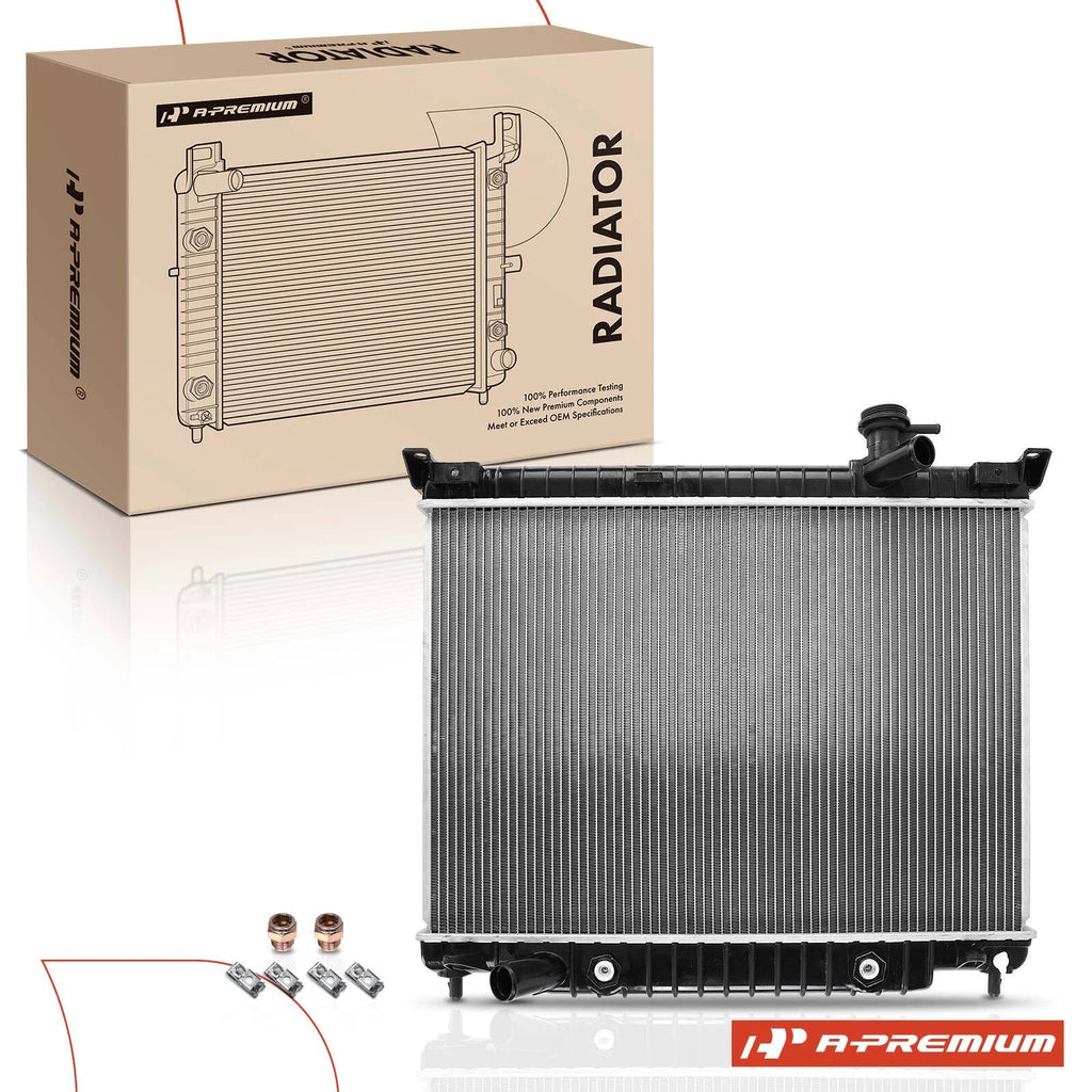 Radiator with Trans Oil Cooler for Chevy Trailblazer GMC Envoy (2002–2009)