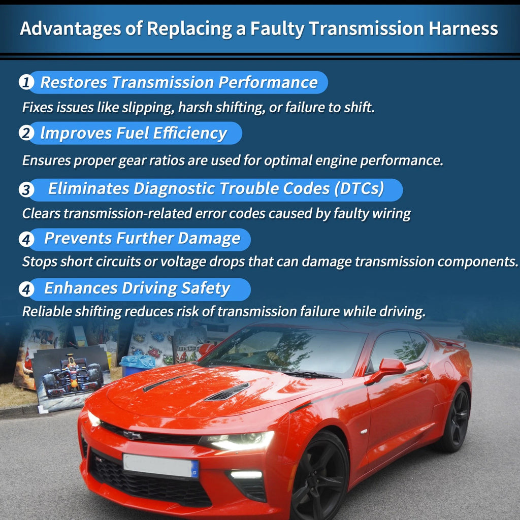 Automatic Transmission Wiring Harness for Chevy Silverado (2015–2018) 24298757