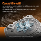 Complete Timing Belt Kit for Honda Civic LX DX 1.7L (2001–2005) D17A1 HS26236PT