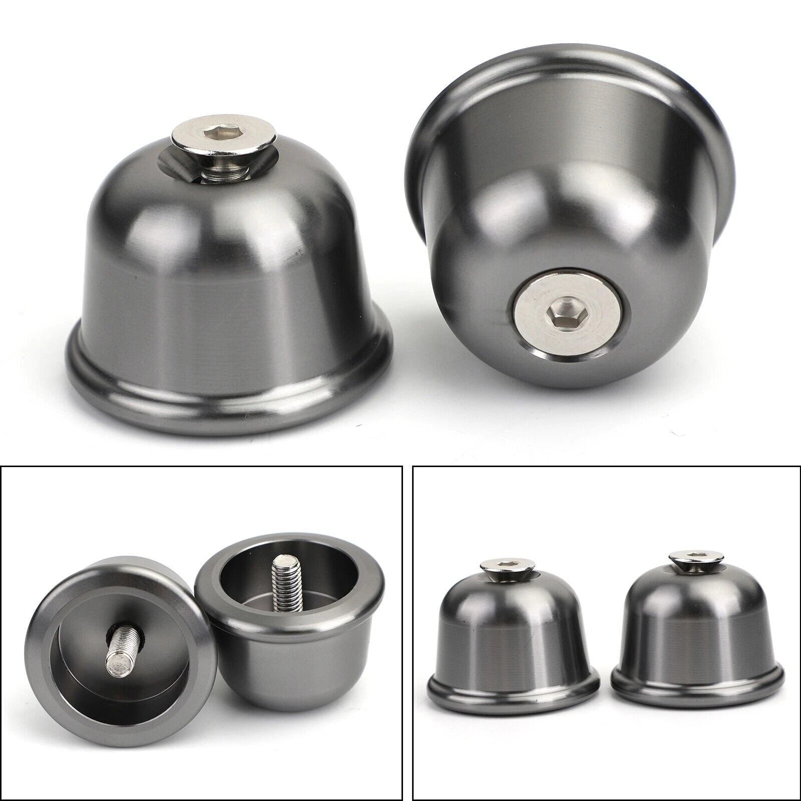 CNC Handle Bar Ends Plugs for Scrambler 1200XC T100 T120 T9 (2017–2023)
