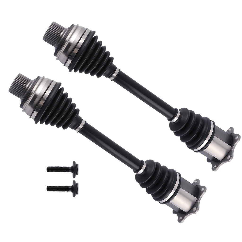 Pair CV Axle Shaft Assembly for Audi A4 A5 Quattro (2009–2016)