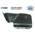 Replacement Steel Front Passenger Side Outer Bumper Mounting Bracket for