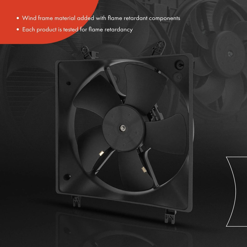 A/C Condenser Fan Assembly with Shroud for Dodge Avenger (1995–1999)