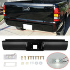 Rear Bumper Roll Pan w/LED Light for Chevrolet GMC C1500 2500/K1500 1988–1998