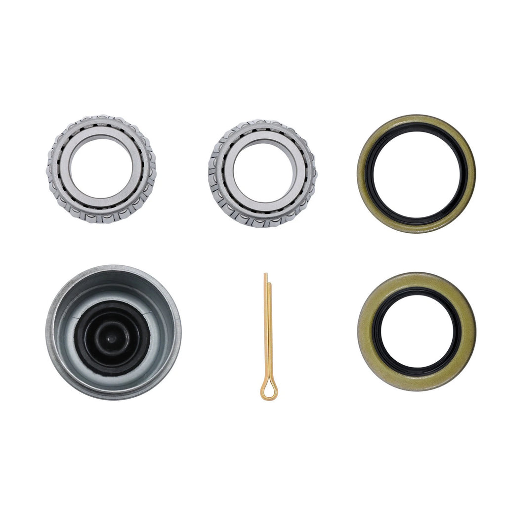 Set of 4 1 Inch Galvanized Bearings for Trailer (2000lbs)