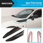 Carbon Fiber Side Fender Fin Vent Trim for Subaru BRZ, Toyota 86 (2013–2021)