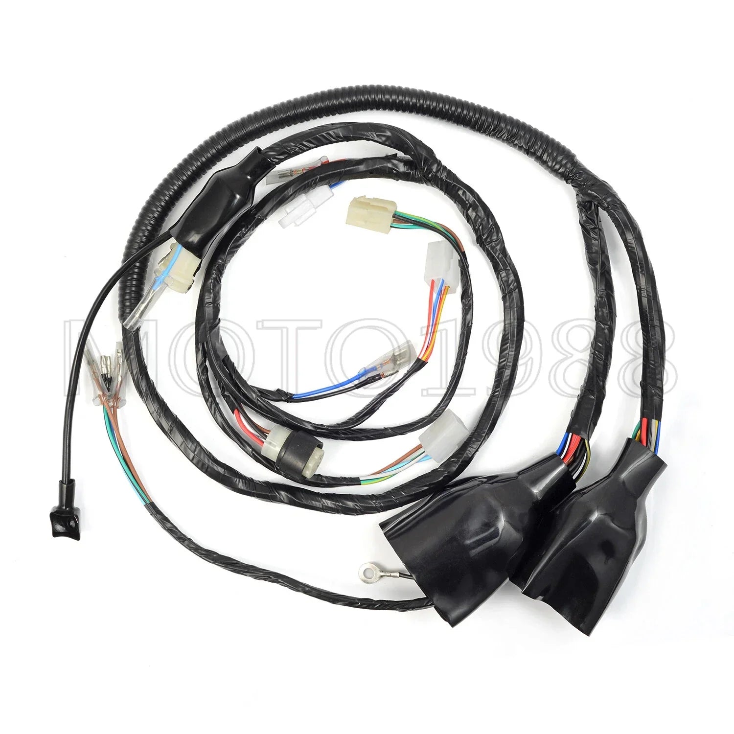Wire Wiring Harness for Yamaha Warrior 350 YFM350X and Moto-4 YFM250 (1987–1989)