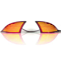 Smoke Lens Bumper Reflector Fog / Signal Lights for Lexus IS (2014–2016)