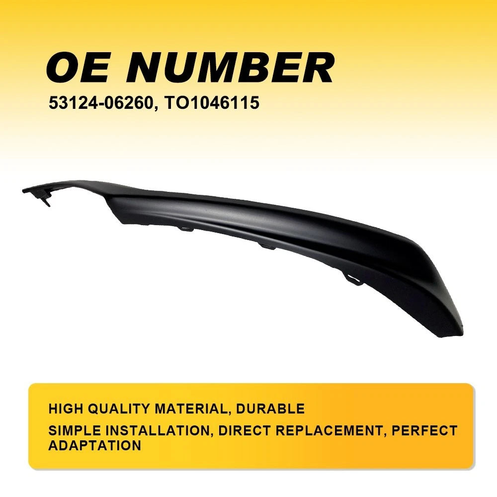 Front Bumper Side Lower Trim for Toyota Camry XSE SE (2021–2023)