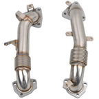 SS Replacement Exhaust Pipes for Silverado Sierra 6.6L L5P Duramax (2017–2020)
