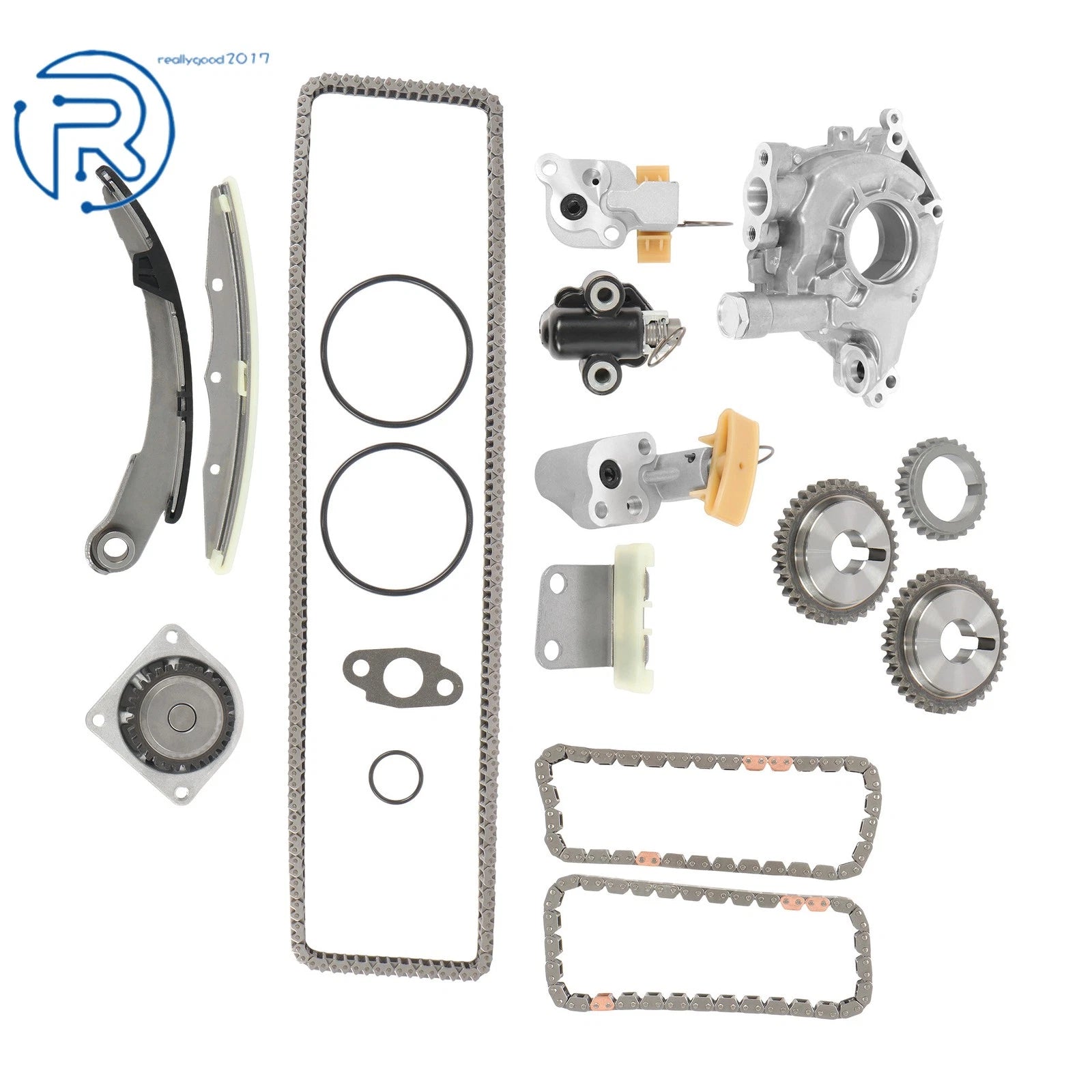 Timing Chain Kit with Oil & Water Pump for Nissan Altima Maxima Quest (2004–2009)