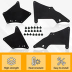 Set of 4 Mud Liner Splash Flaps for Toyota 4Runner (2003–2020)