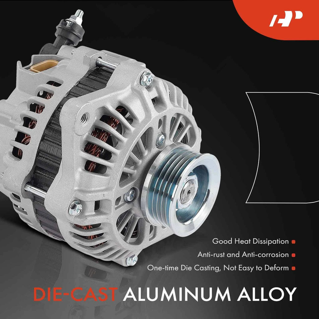 Alternator for Subaru Impreza (1993–1997) 1.8L 2.2L 75A 5-Groove Pulley