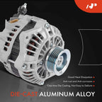 Alternator for Subaru Impreza (1993–1997) 1.8L 2.2L 75A 5-Groove Pulley