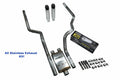 Dual Exhaust Kit for Chevy GMC 1500 (1999–2006) - Stainless, Slash Tip
