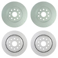 Bosch QuietCast Disc Brake Pad Kit & Vented Rotors for Lexus LS460 (2007–2017)