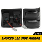 Sequential LED Side Mirror Signal Turn Light Smoked Lens for Ford F250/F350 (2017–2023)