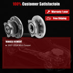 Set of 4 Wheel Hub Bearing Assemblies for Mini Cooper (2007-2014)