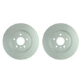 Set of 2 Bosch QuietCast Front Disc Brake Rotors for Explorer Flex MKS MKT (2009–2019)
