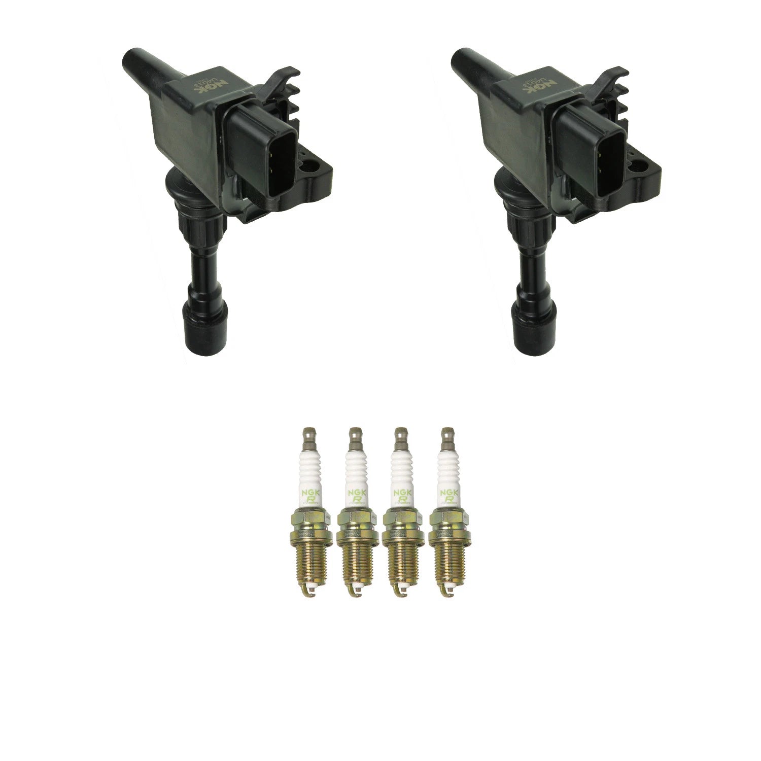 2X Ignition Coil & 4X Nickel Spark Plugs for Mazda Miata (1990–2005)