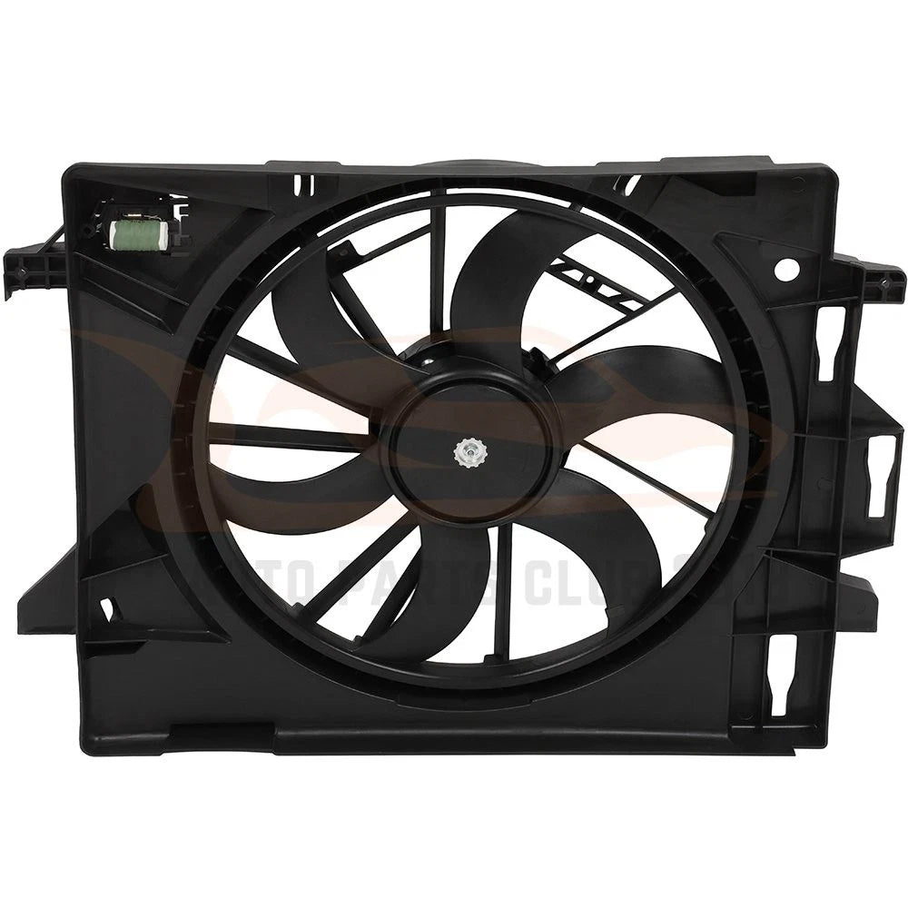 Radiator and Cooling Fan Assembly for Chrysler Town & Country (2008-2016)