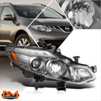 Right Side Projector Headlight Lamp Chrome for Nissan Murano (2009–2014)