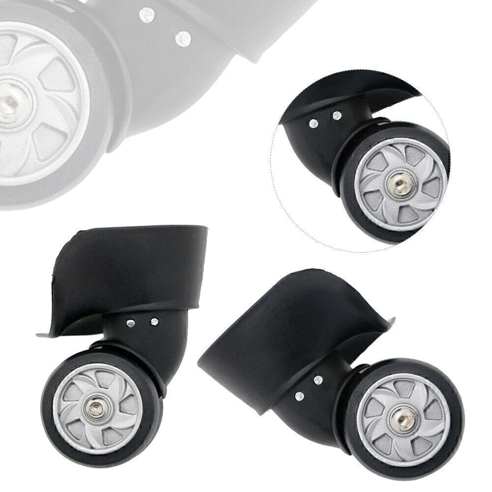 Set of 4 Swivel Wheels for Luggage Suitcase Trolley Bag W026
