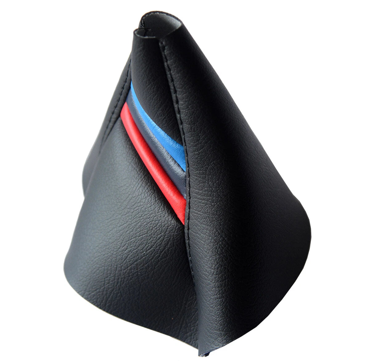 Leather Manual Shift Boot Cover for BMW F30 F31 F32 (2014–2019) Style Stripes