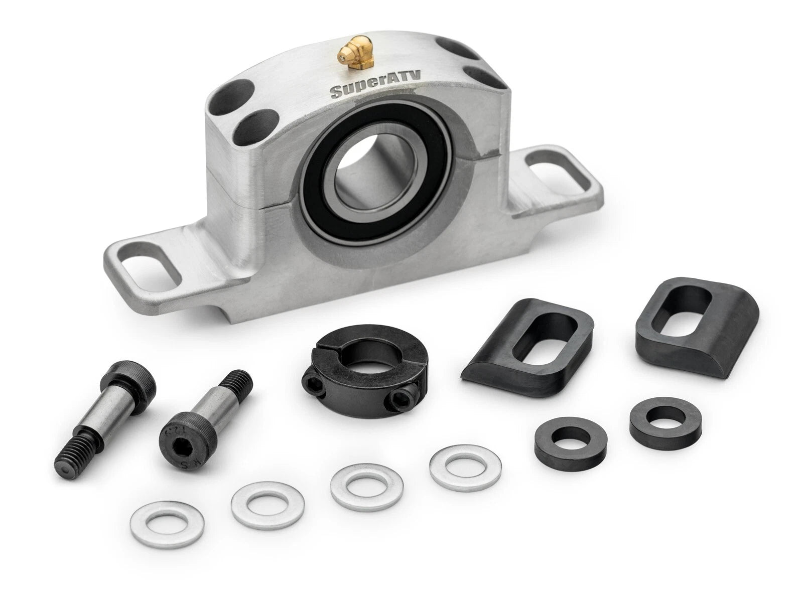 SuperATV Heavy Duty Cast Aluminum Carrier Bearing for Can-Am Defender (2017–2023)