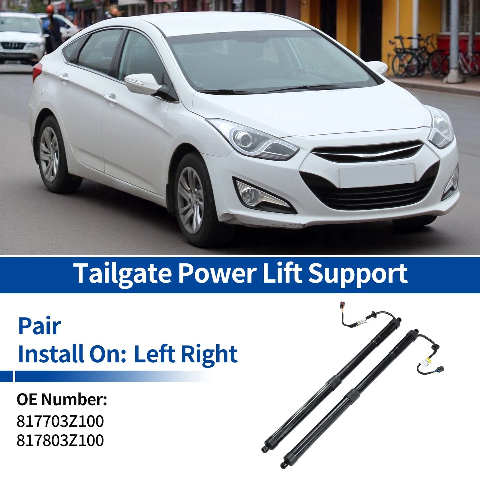 Set of 2 Tailgate Power Lift Supports for Hyundai i40 (2008–2025) No. 817703Z100