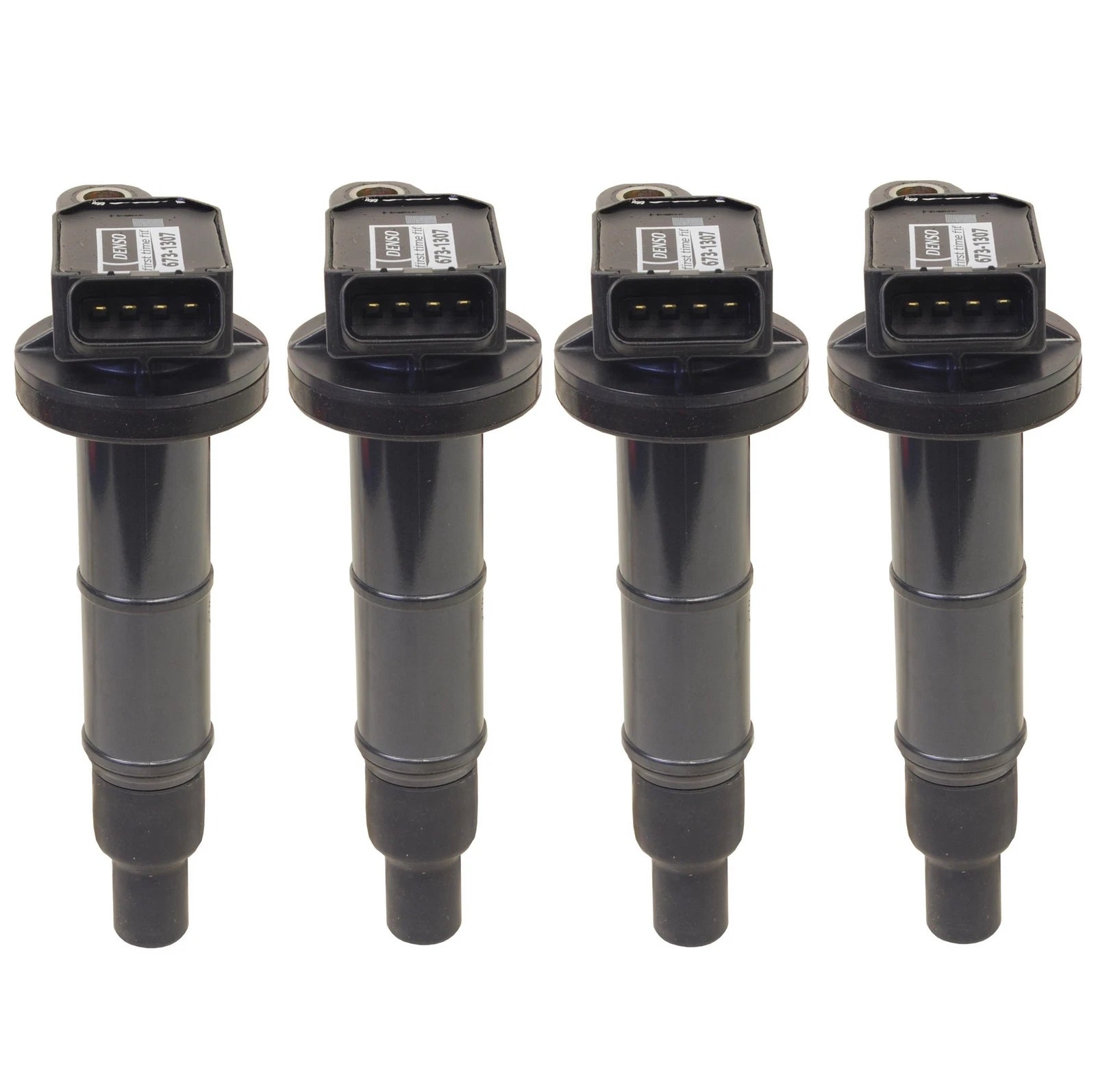 Set of 4 Direct Ignition Coils for Lexus Scion tC Toyota Camry (L4) Denso 6731307