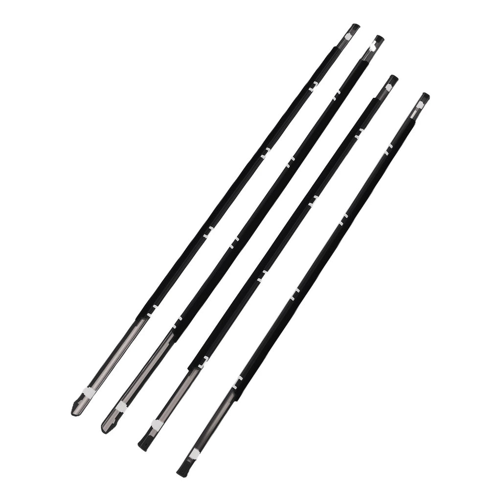 4X Door Weatherstrip Moulding Trim for Honda Civic Sedan (1992–1995) 72450-SR4-003