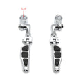 Chrome Highway Stiletto 3" FootPeg Clamp Kit 1.25" for Honda GoldWing GL1800 (2001–2023)