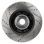 Disc Brake & Pad Kit for F-250 Super Duty (2013–2017) Cross-drilled RWD
