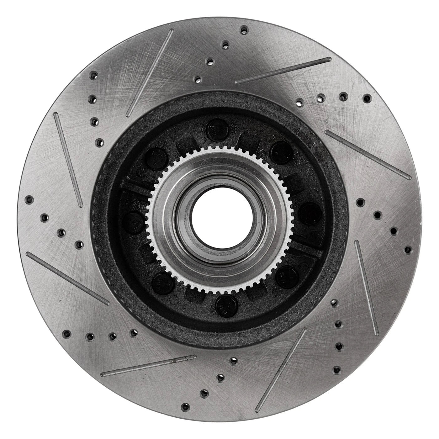 Disc Brake & Pad Kit for F-250 Super Duty (2013–2017) Cross-drilled RWD