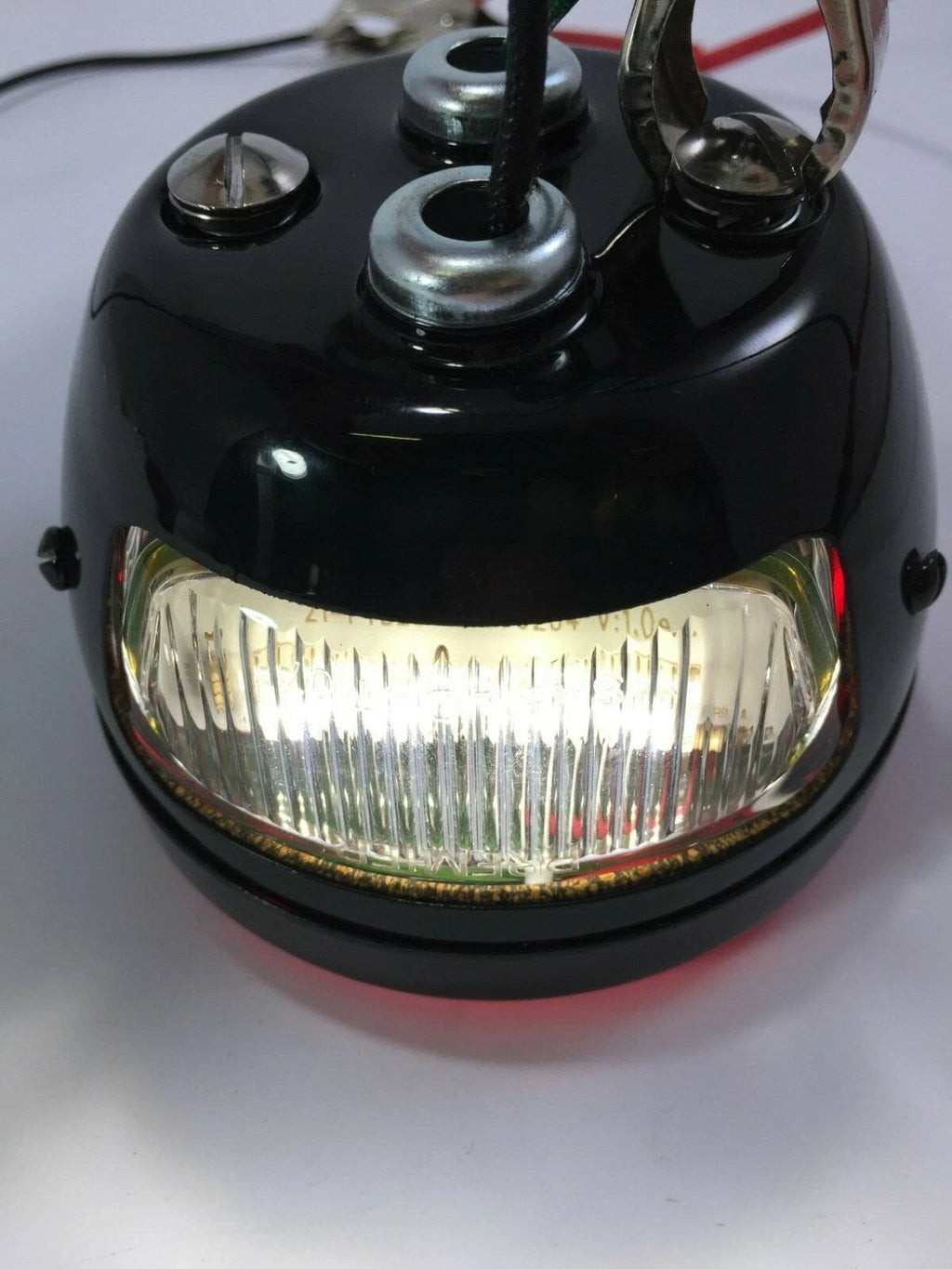 LED Tail Light Stop Light Blue Dot Black Housing Left for Ford Model A (1928–1931)