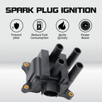 Ignition Coil Set of 4 for Ford Focus Fiesta Kia Escape (FD497 DG506 DG474 DG536 C1341)