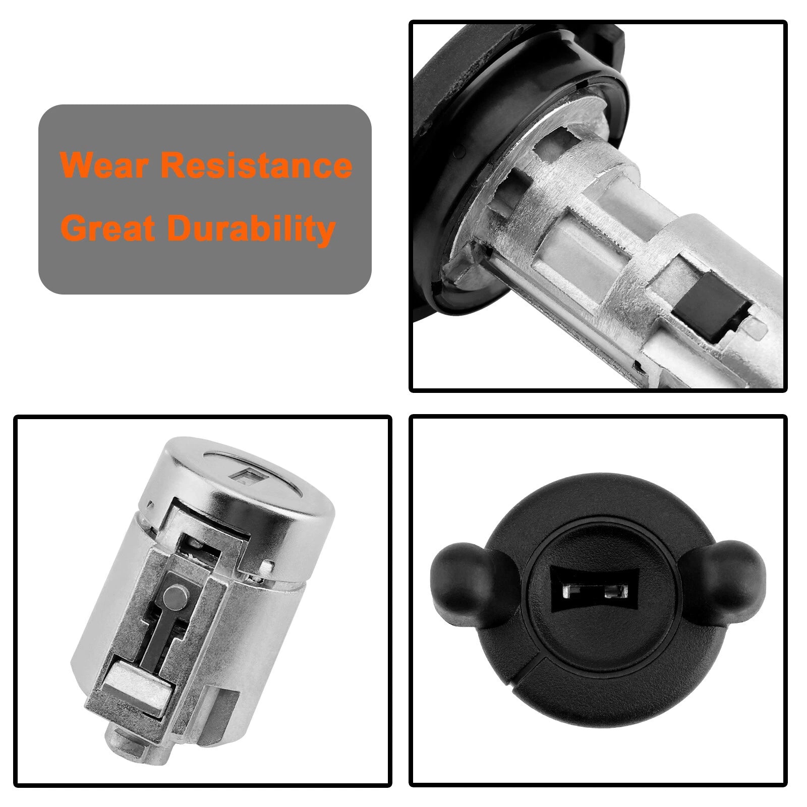Ignition Switch Door Lock Cylinders w/ Keys for Chevy Express GMC Savana (2001–2007)