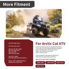 Storage Box Lid & Cover Set for Arctic Cat ATV (2506-234, 0470-513)