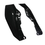 Mid-Frame Air Deflectors for Harley Road Glide (2018) - Black