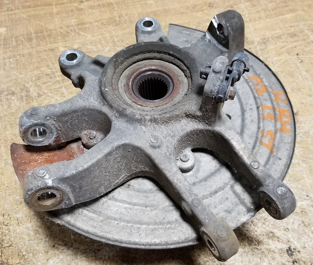 Rear Right Spindle Knuckle Wheel Hub for Jaguar S-Type (2003.5–2005)