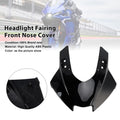 Headlight Fairing for Yamaha YZF-R3 R25 (2025–2026) Black