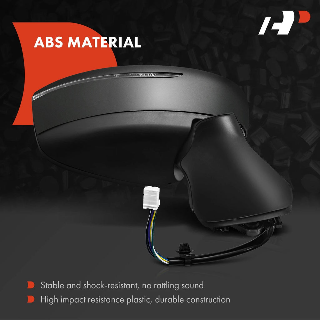 Power Mirrors with Manual Fold & Blind Spot for Nissan Versa (2020–2022)