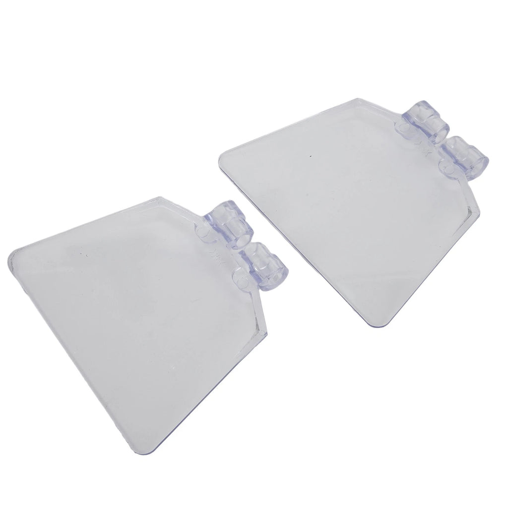 2X Replacement Transparent Eye Shields for Safety Standards