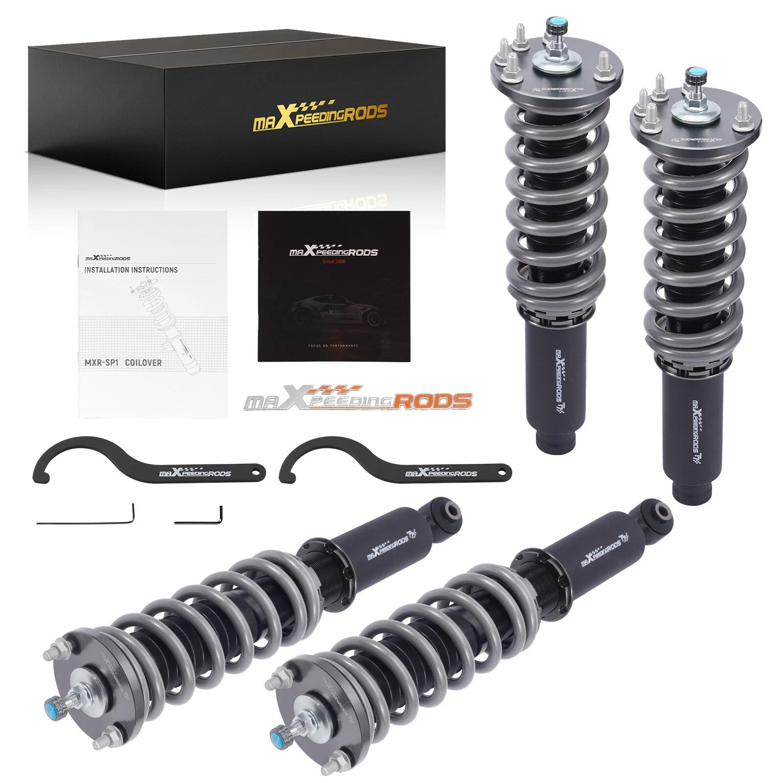Coilovers Adjustable Struts for Honda Accord (1998–2002) Acura TL (1999–2003)